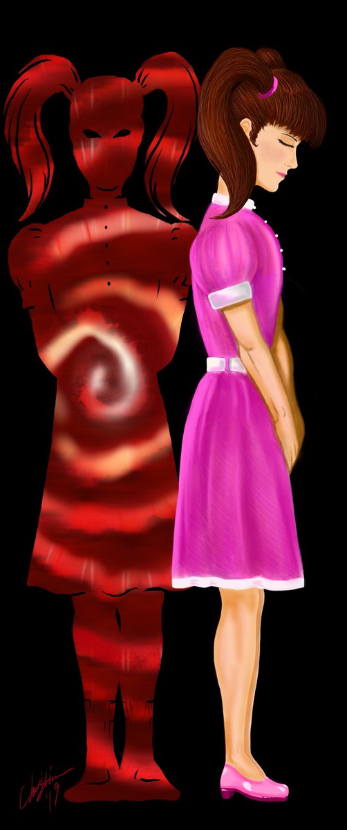 ... Charles Hecter’s remaining imprisonment was recorded in every way. The little girl’s last visit was the day he died. One last great bloodbath, but still no other evidence. On camera, like a #fuse had blown, he was suddenly dead ending the Tale of Two Monsters.
#vss365 #Horror