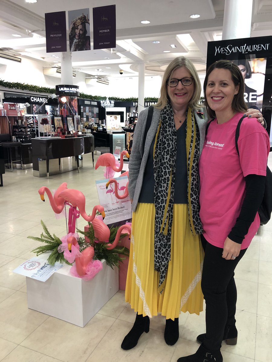 KAbreast's tweet photo. Huge thanks to @JarroldNorwich &amp; @ColemanOptician for yesterday’s event to finish the Flamingo Flocking in style in #BreastCancerAwarenesMonth
We thank all businesses that got involved, you’ve helped raise vital awareness &amp; funds to help women through reconstruction #PinkOctobra https://t.co/4rogaJuoxT