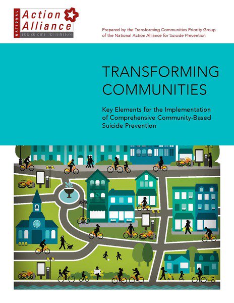 The National Strategy for Suicide Prevention emphasizes important role of community-based #suicideprevention. <a href="/Action_Alliance/">Action Alliance</a>’s Transforming Communities report identifies the 7 key elements for successful implementation of comprehensive strategy. More: go.edc.org/ruta