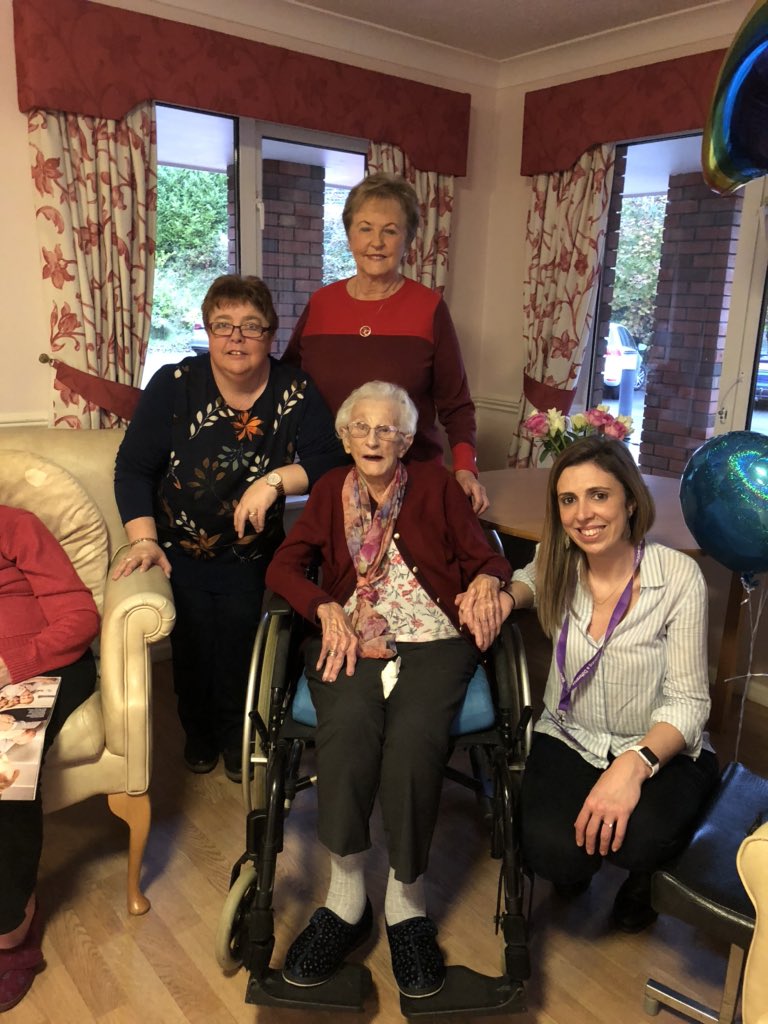 Celebrating 30 years long service at Whiteabbey Care Home. The nicest quote of the day came from this relative “ Your staff don’t just care they love and care” #makingadifference @FourSeasonsHCUK <a href="/Carolcousins3/">Carol Cousins</a> <a href="/tecrp/">Telma Pinto</a>