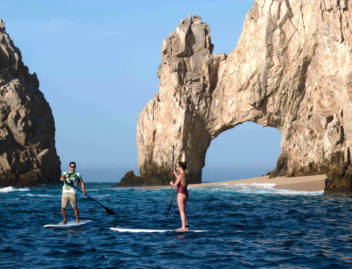 "Visit #LosCabos and get an upclose encounter with its iconic arch in our Land's End SUP Experience #WildCaboTours #LosCabos #Cabo #StandUpPaddle
.
.
.
#Travelers #VistCabo #LoveCabo #Adventure #PadleBoard #Sea #Living #Travel #TravelBlog #Thingtodo