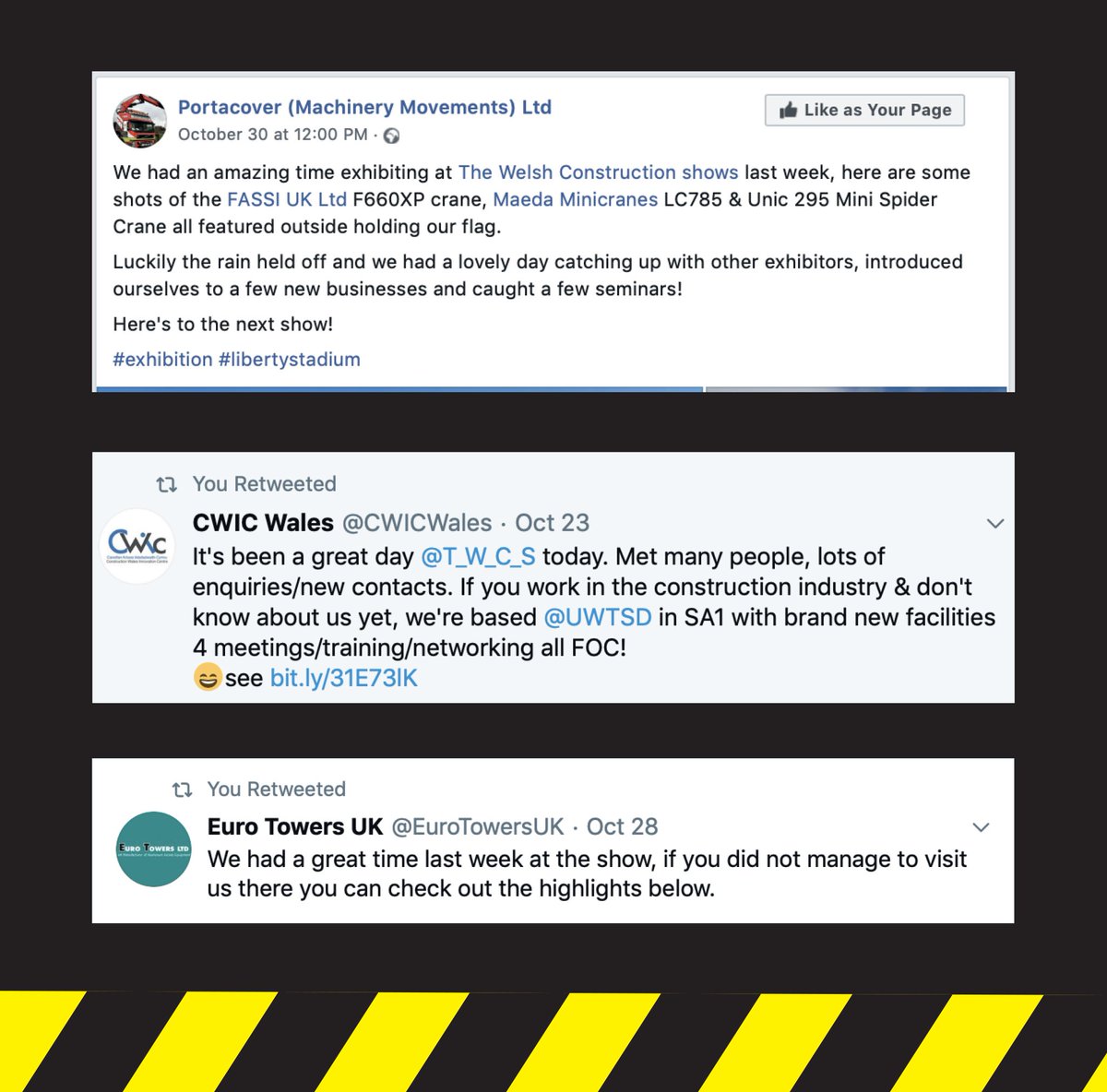 T_W_C_S's tweet photo. Take a look at what the exhibitors have to say about our Swansea show!

Thank you all for your support and for taking the time to leave us your feedback.

#TWCS https://t.co/yxzxLndiP7