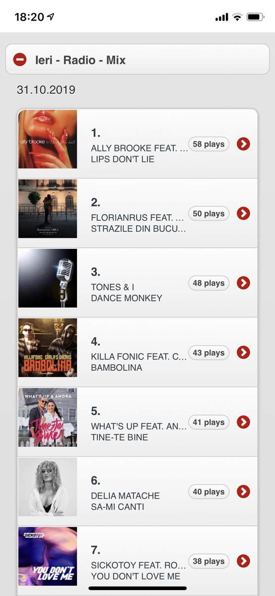 Crashsky's tweet image. Congratulations @AllyBrooke, you have the most played song on romanian radio stations! 

#lipsdontlie