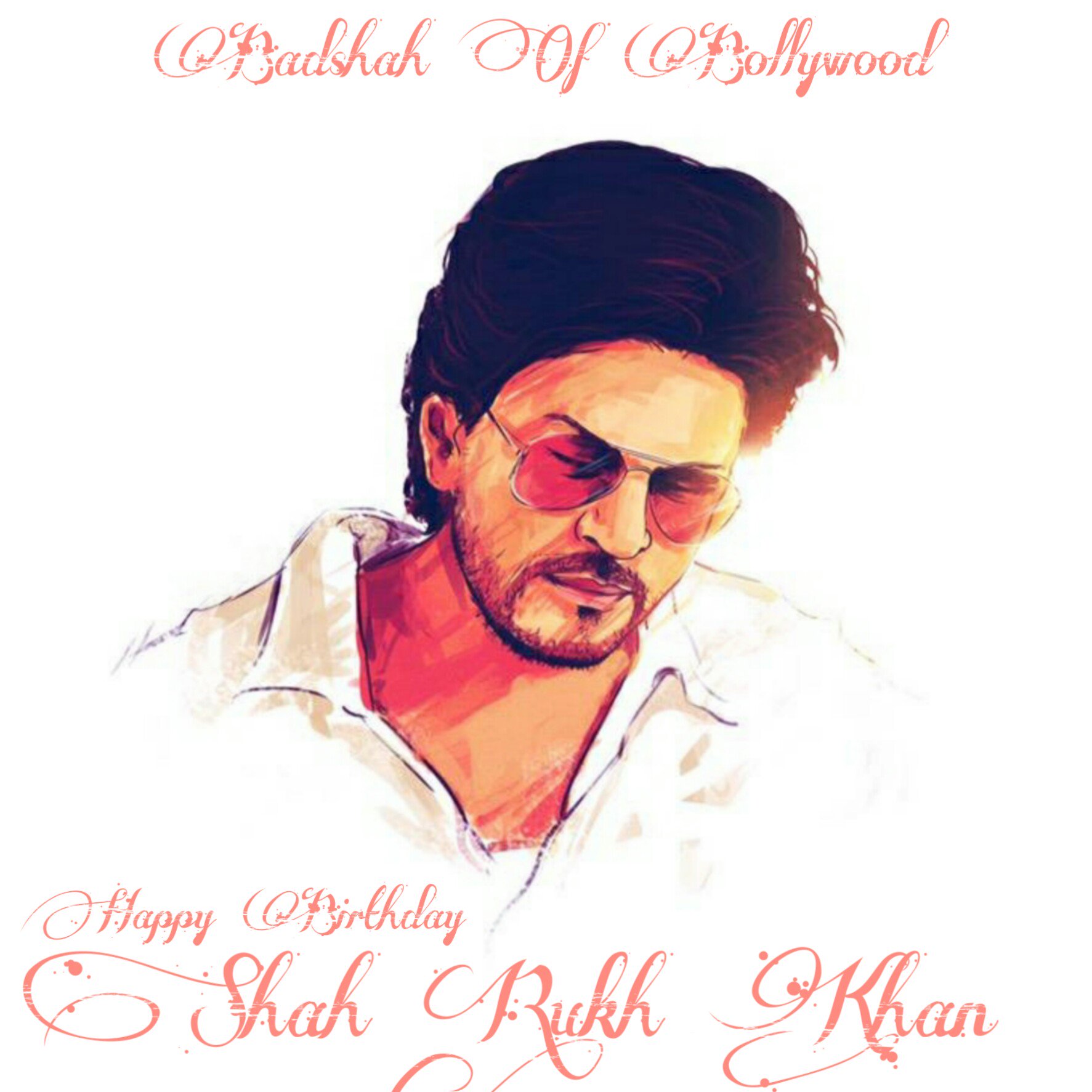 Happy 54th Birthday Dear \Shah Rukh Khan\      