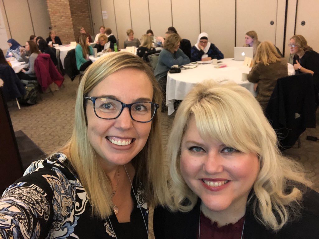 suzannetoohey's tweet photo. Spending the day in deep learning about #TESOLs6Principles @mitesol2019 w/ @pamschwallier @TESOL @mitesol @OaklandSchools #eslocmi https://t.co/NJ39gg54EQ