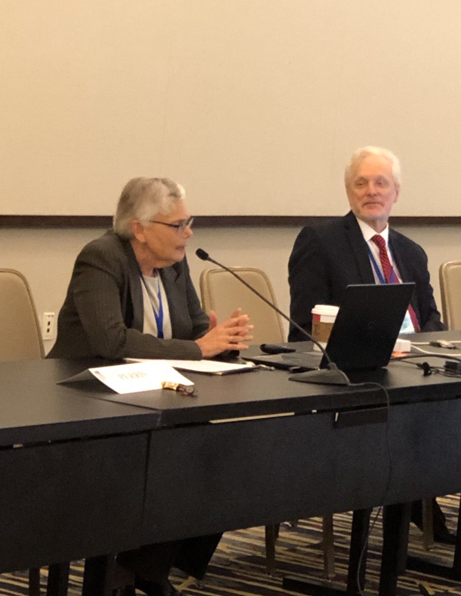abiworld's tweet photo. Hon. Elizabeth L. Perris (ret.) moderating 2nd ABI  @ConsumerBKComm panel @ncbj_conf with @McGlinchey's Rudy J. Cerone, FactorLaw's Ariane Holtschlag and EOUST's Cliff White at the Final report recommendations. https://t.co/dTuwqr6vQL