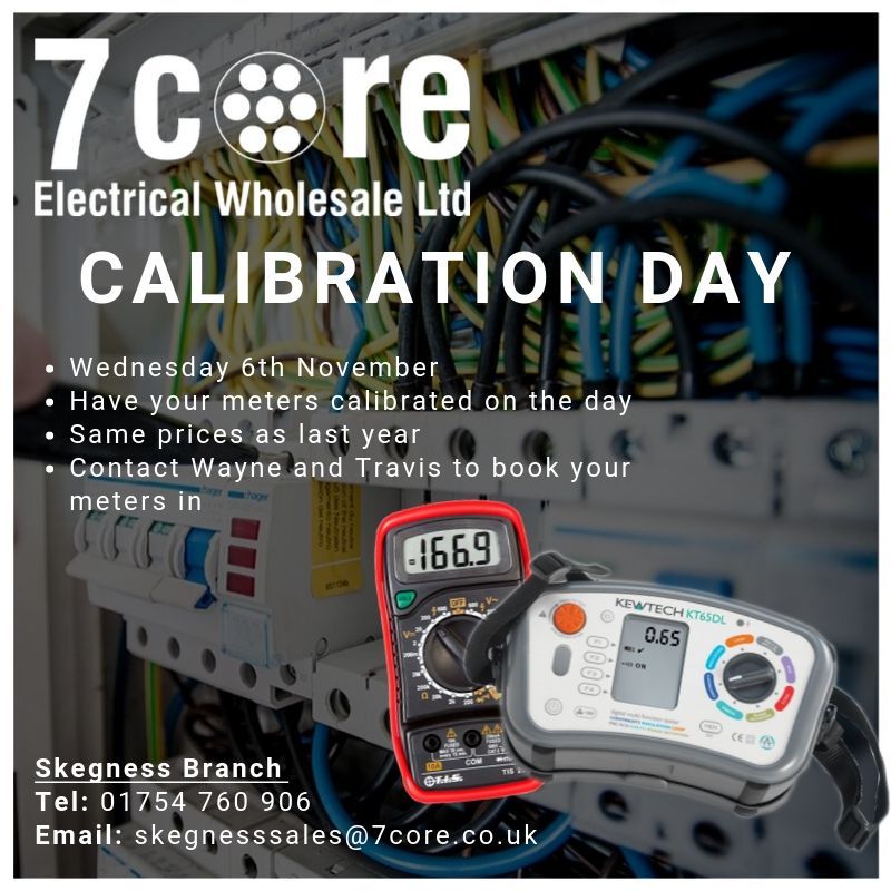 7coreelectrical's tweet image. Calling all Skegness customers 
Come and get you meters calibrated next Wednesday 
Contact Wayne or Travis to book in
#CustomerService #7Core #7CoreElectrical #wholesale #skegnesswholesaler #skegness #CalibrationDay