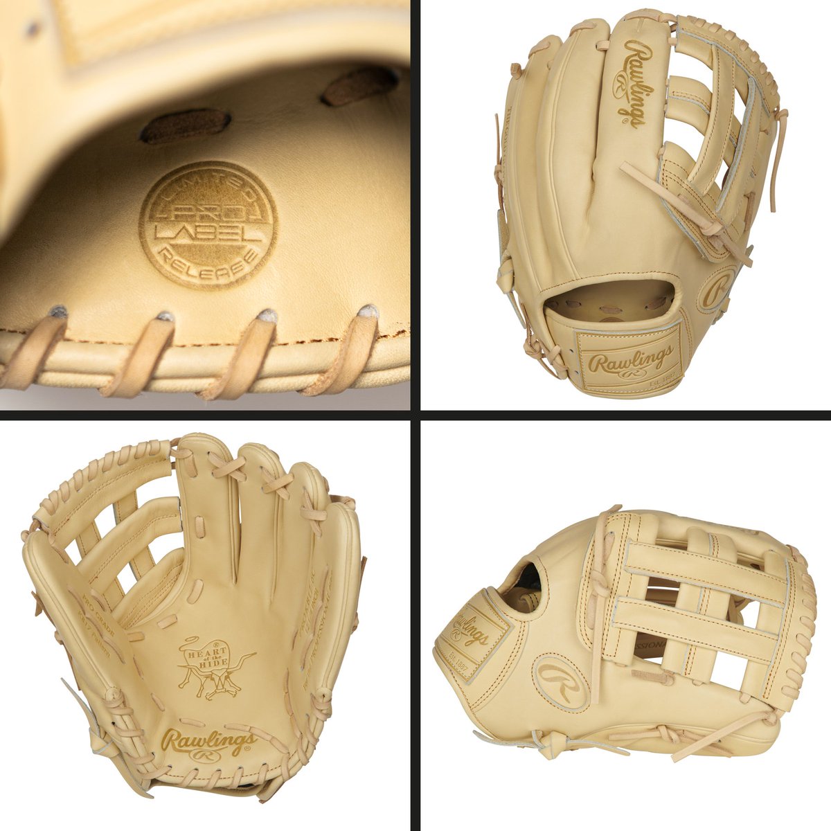 RawlingsSports's tweet photo. It’s time to meet Sand! The Pro Label 5 Sand glove features a one of a kind all camel design with a camel leather patch and KB17 pattern. Get yours today at https://t.co/bPUxo9FpXa! #ProLabel #TheElementSeries #TeamRawlings https://t.co/LRz2gaQZ6B