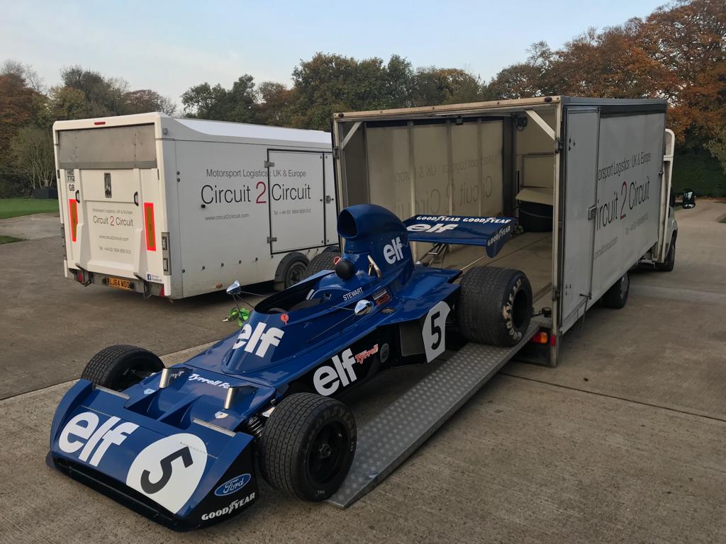Circuit2Circuit's tweet photo. A tale of two #Tyrells! An 003 and 006 being delivered simultaneously this week to some very famous owners ๐ https://t.co/HrCc6vsItf