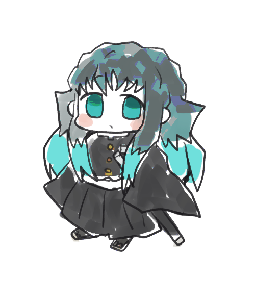 茶珈琲夜☕️さんがTwitterに投稿した時透無一郎(鬼滅の刃)のイラスト。