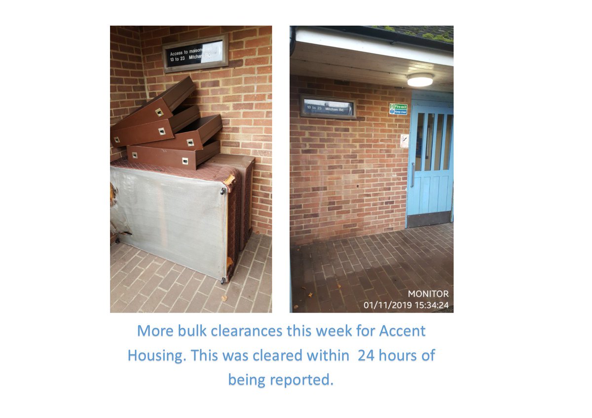 MonitorClean's tweet image. A busy week clearing fly-tipping and bulk rubbish from various sites across Surrey, on behalf of @AccentHousing 
Let us know if you'd like a quote for your property.
Have a great weekend