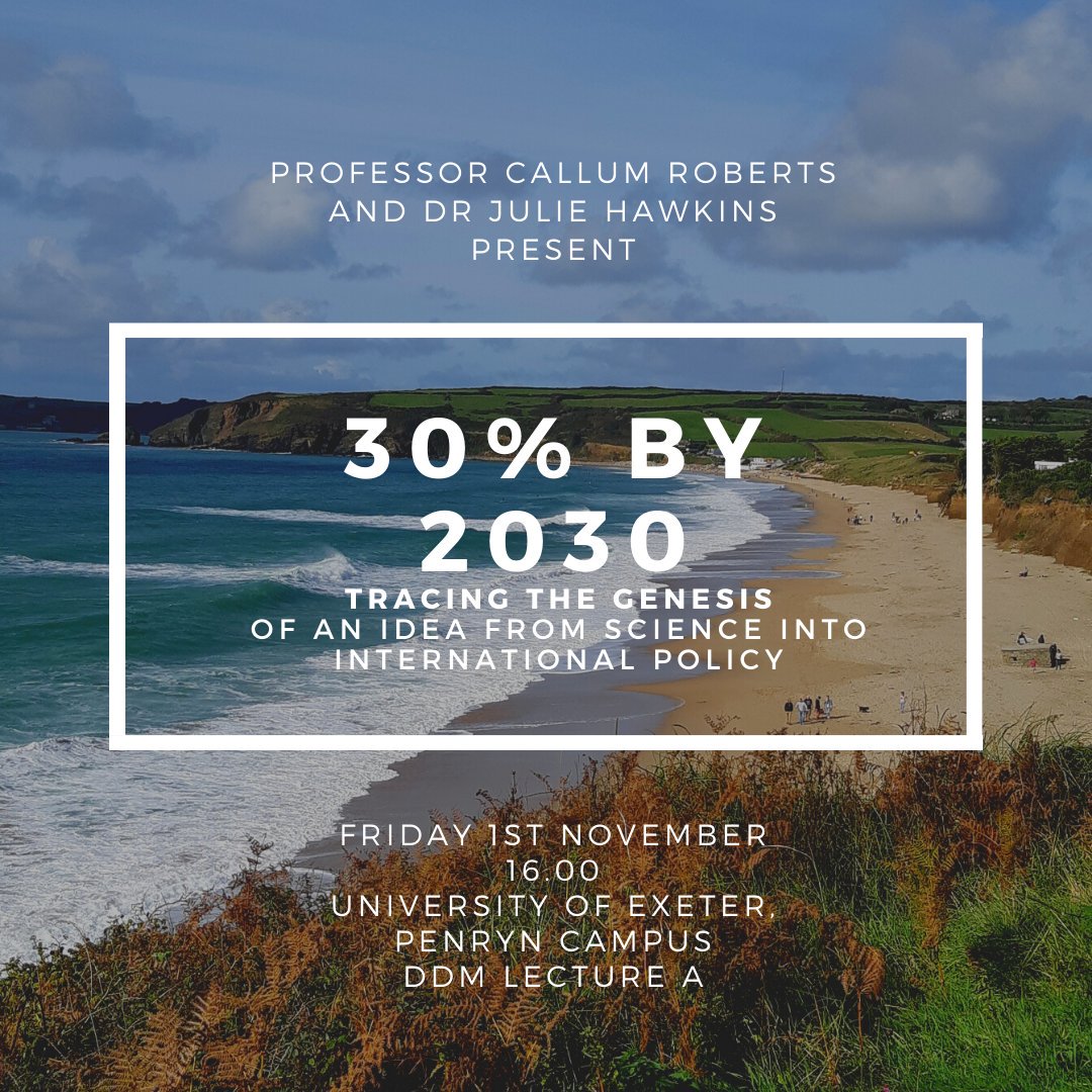 Goal 1 Protect #Biodiversity Goal 2 Ensure #connectivity Goal 3 Avoid population collapse (inc. Fishery stocks!) Goal 4 Avoid adverse evolution Goal 5 Max #fisheries value Goal 6 Stakeholders! When all looked at together 30% by 2030 #ocean protected is Best! @Prof_CallumYork