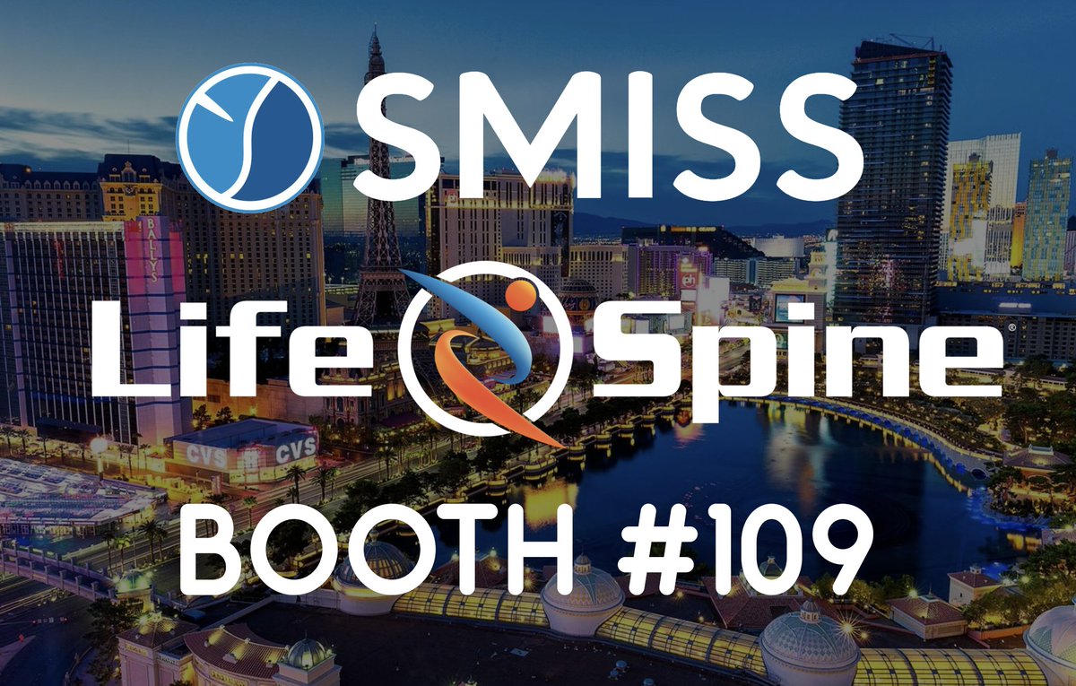 Life_Spine's tweet photo. Attending SMISS in Las Vegas? Stop by Booth #109 to see Life Spine's latest Micro-Invasive Procedural Solutions.
#lifespine #smiss #vegas #spine #spinesurgery #microinvasive #medicaldevice https://t.co/OFbVUVO8oh