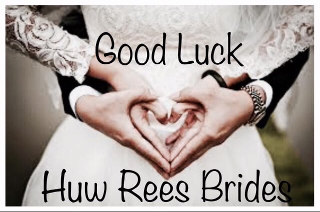 HuwReesBrides's tweet photo. To all our lively brides wearing a beautiful hown tomorrow 😍 https://t.co/lIRImEpOj8