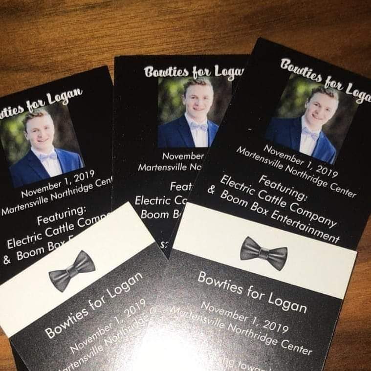 Today is the day!! BOWTIES FOR LOGAN ❤Thank you to all that have helped make it possible. Logan would have been so proud.❤
Thank you to everyone who purchased tickets and those who donated to the Auction. Excited to see family and friends tonight. Safe travels tonight everyone.