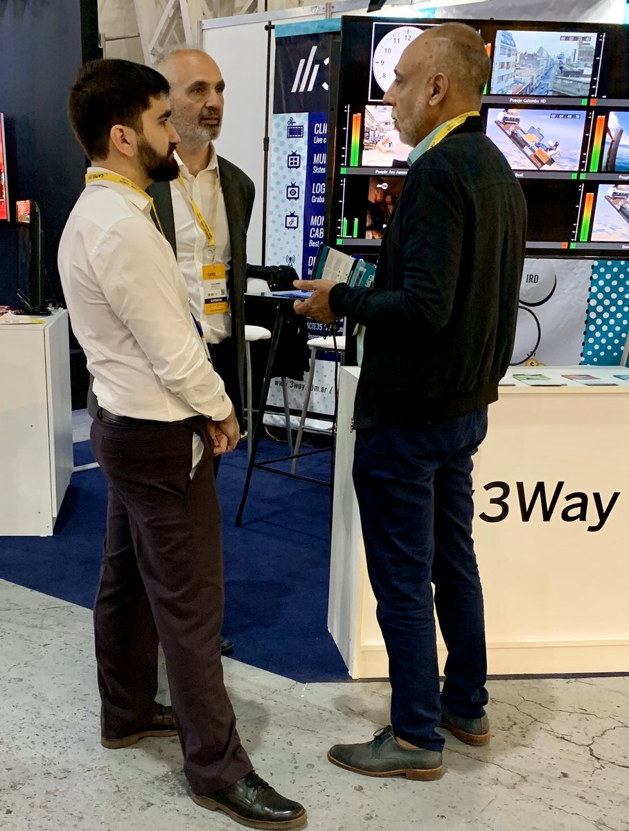 3WayVideo's tweet image. Arrancó la@3ra jornada de #CAPERShow2019 🙌🏼🙌🏼🙌🏼.
