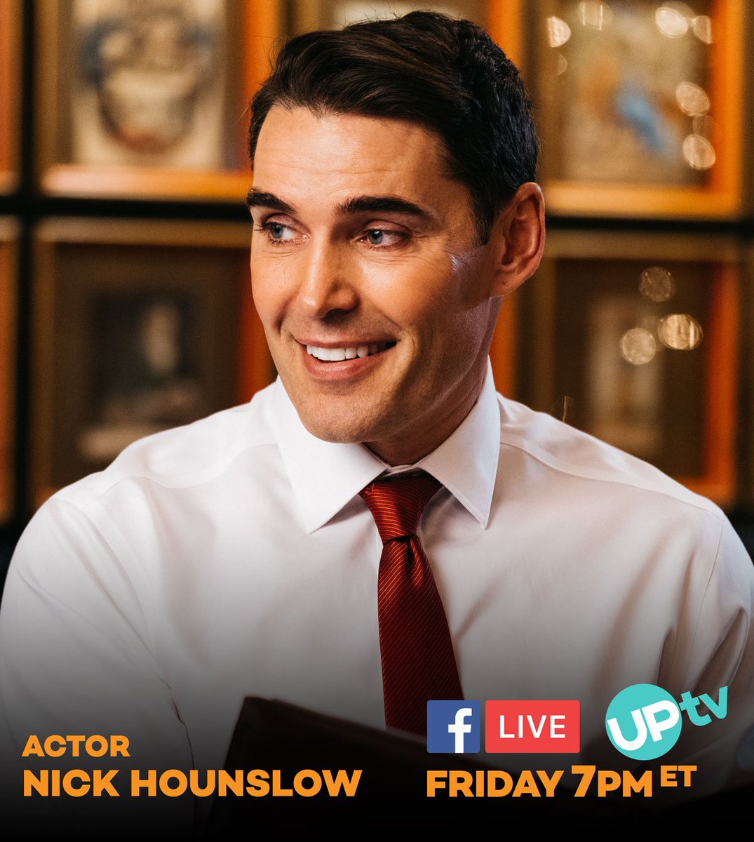 Don't miss a special Facebook Live TONIGHT with Christmas With A Prince: Becoming Royal star, <a href="/nickhounslow/">Nick Hounslow</a>, at 7PM ET! #ChristmasWithAPrince #BecomingRoyal