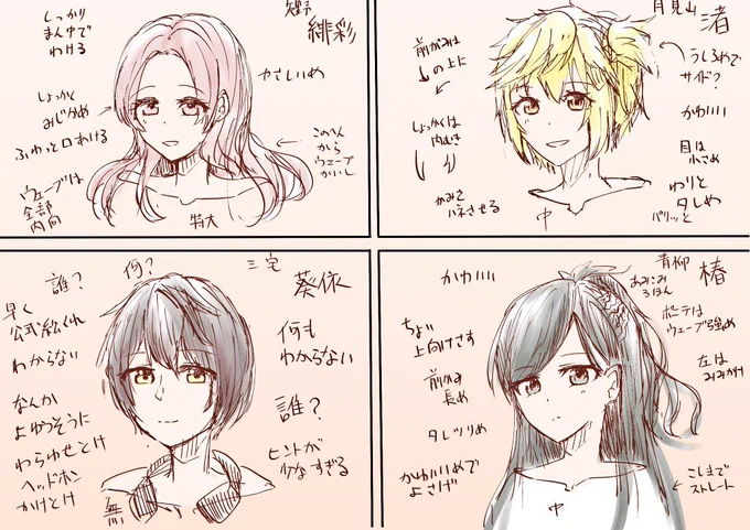 燐舞曲の描き方まとめです。みんなも燐舞曲描いて 