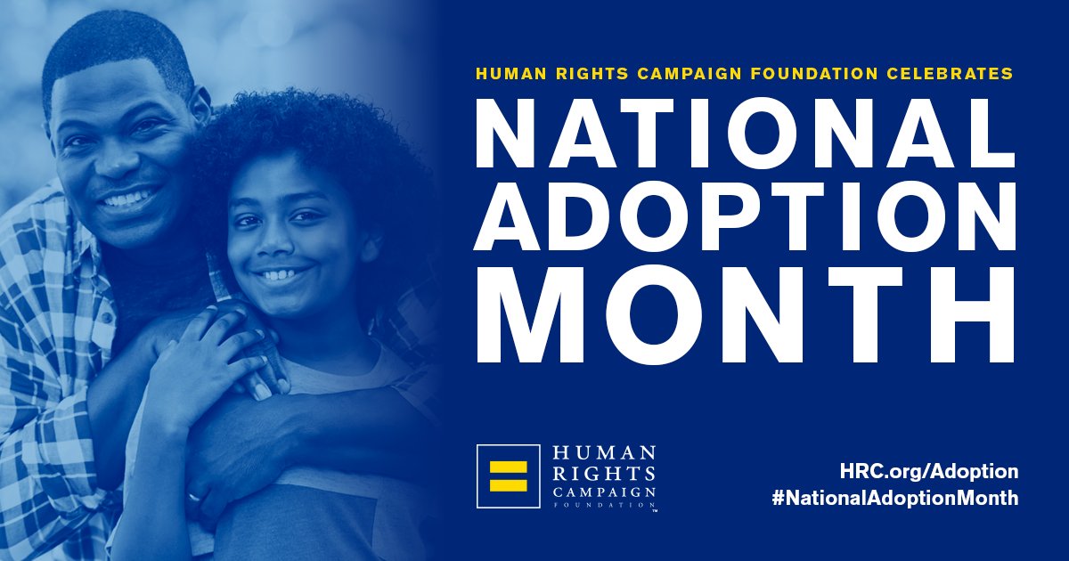 HRC Celebrates National Adoption Month
