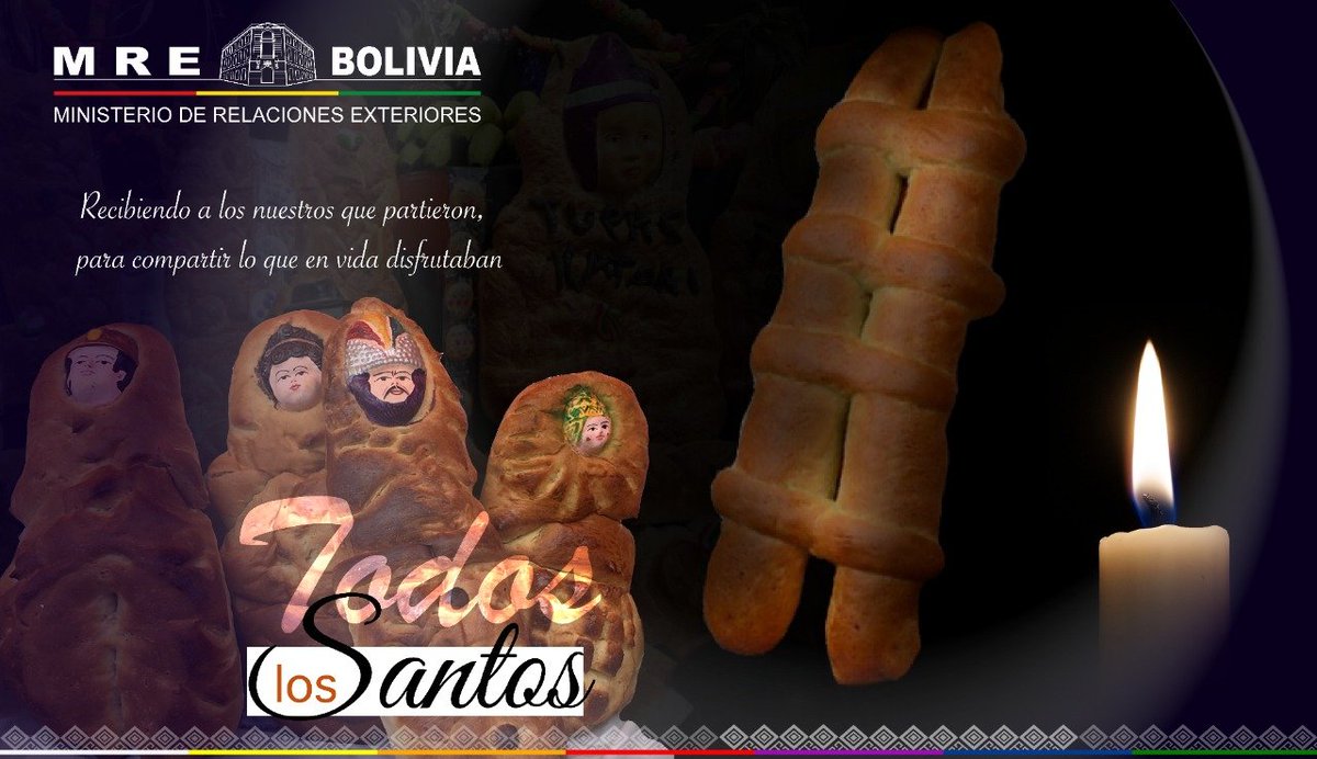 MRE_Bolivia's tweet photo. #Hoy, en Bolivia celebramos el Día de Todos Santos o Wiñay Pacha, el reencuentro con nuestros difuntos, nuestros ancestros.
#BoliviaIntegra https://t.co/x1D5kkfiBY