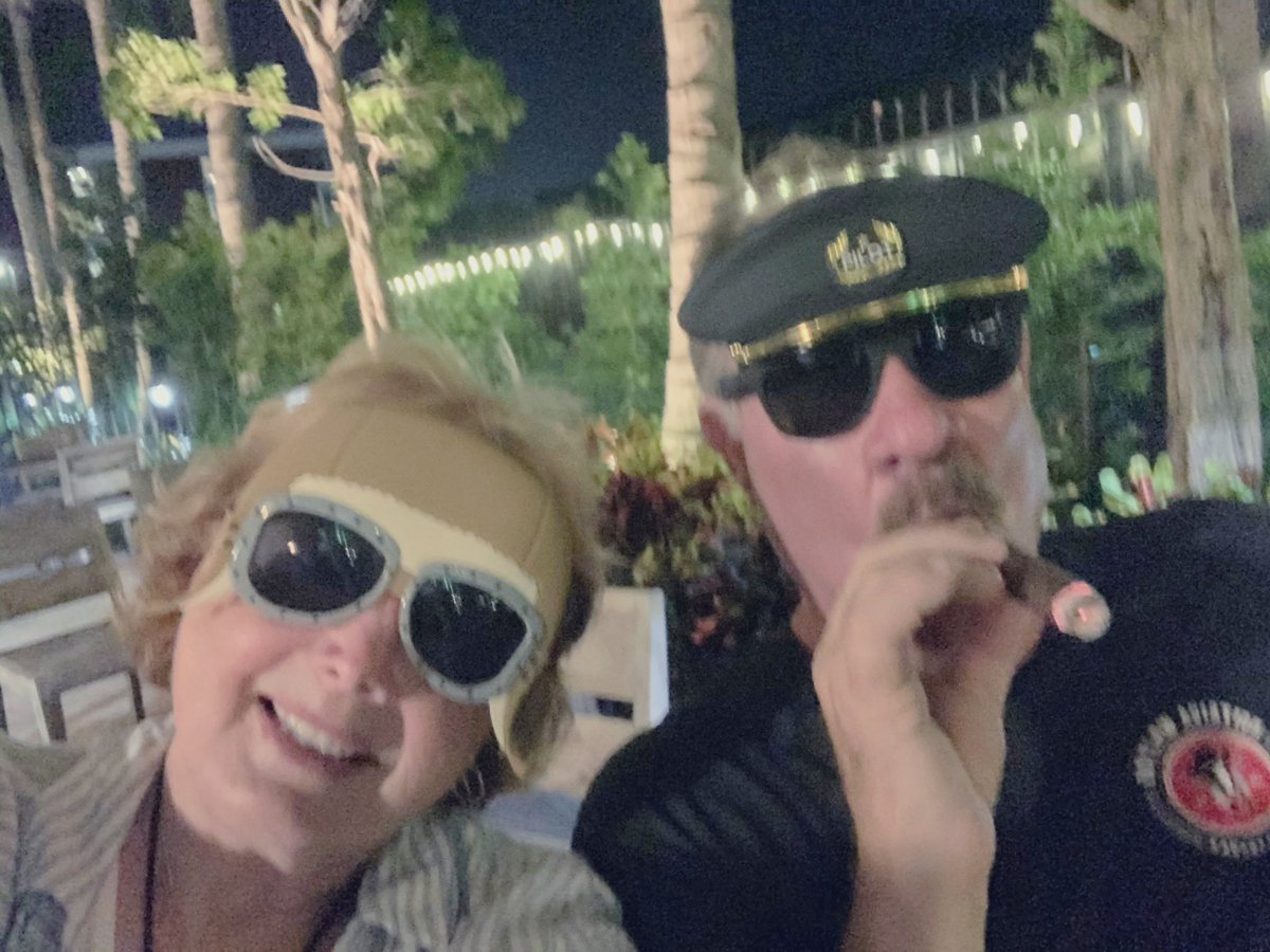 We had a fun Halloween,  hope you all did too. Air Boss Boggs and Carolyn Boggs