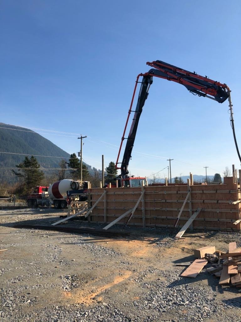 PacWestCanopy's tweet photo. As promised... 
Next week slab pouring. Prepping for the cribbing and Modus units. Thanks for the help thus far Mother Nature!
#beautifulbritishcolumbia #CannabisCommunity https://t.co/ky3EzIH7GQ
