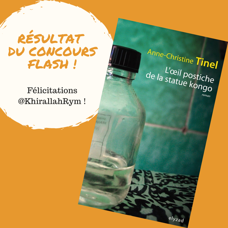 edelyzad's tweet photo. Félicitations @KhirallahRym et merci à celles et ceux qui ont participé à notre #concoursflash spécial #Halloween !
Abonnez-vous à notre page pour ne pas manquer nos prochains concours.
#concours #cadeau #livre #résultat https://t.co/j03dez0T1L