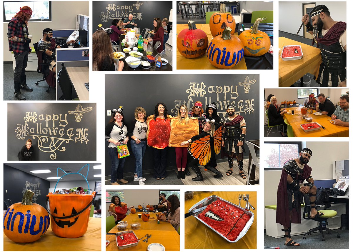 linium's tweet photo. Whether it is helping our customers on their digital transformation journey with #ServiceNow or going all out for Halloween, we take it very seriously at Linium #liniumlife https://t.co/qZvAk1jtca