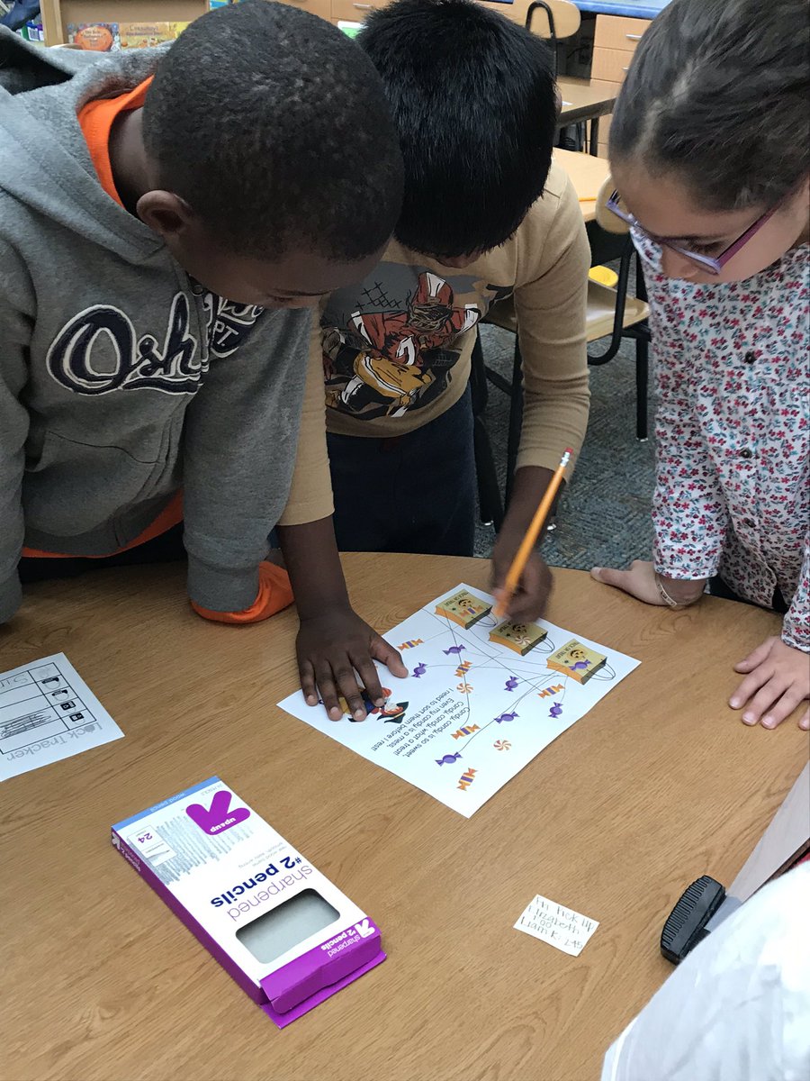 AmyHalverson5's tweet photo. Our first Breakout EDU session of the year was a success!  Great strategies, problem solving and teamwork! #vanallenpride https://t.co/3OCMPPZEAn