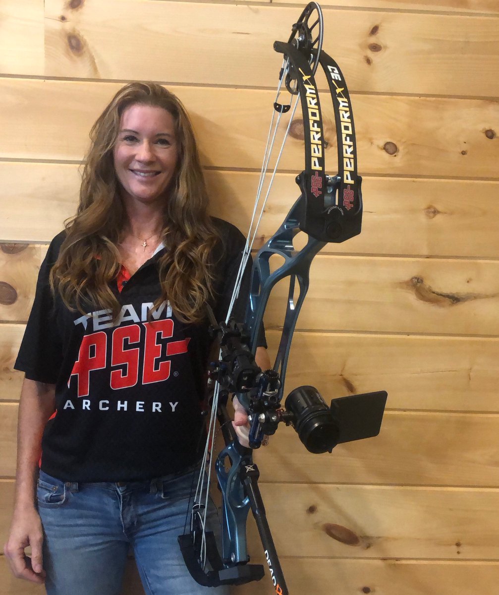PSEBows's tweet photo. PSE is proud to announce the exclusive signing of Sharon Wallace to our elite pro staff!!!
#teampse #psenation #psebows #archery #bowhunting https://t.co/oJSyMb07aZ