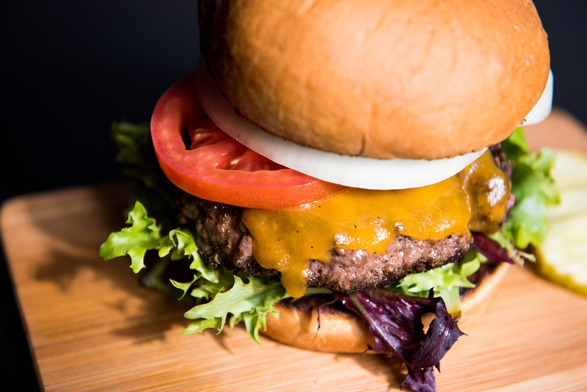 johnscitydiner's tweet image. If you love Burgers, you need to try ours! Creekstone Farms chuck &amp;amp; roast ground in-house, daily and seared to order. Get it plain Jane or with whatever toppings you love. 
#Burger #chesseburger #Bhameats #eatloacal