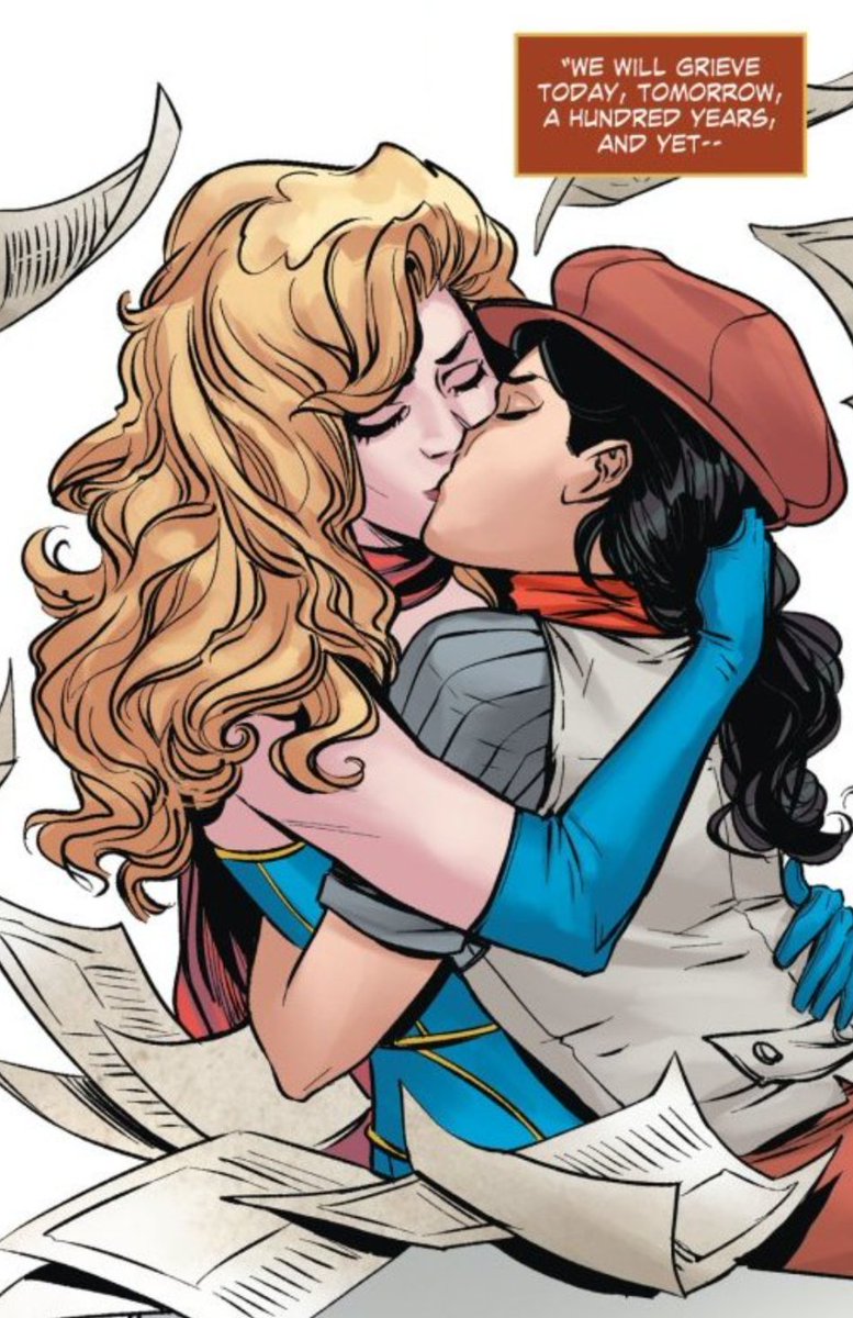 ericalovesdcmar's tweet photo. I love my #BombshellsUnited endgame!! Ivy/Harley, Kate/Maggie, Kara/Lois....π https://t.co/HYoae81FTG