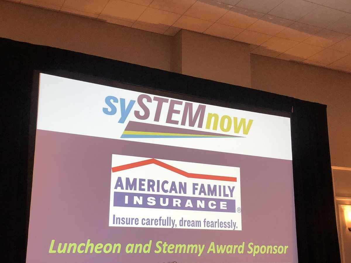 ranell_io's tweet image. @amfam sponsored the luncheon and Stemmy Awards for the @STEMForward 16th Annual #SySTEMnow conference. Kudos to the recipients of the Stemmy Awards who have made a commitment to provide support and mentoring to our future innovators and entrepreneurs #Technology #insurance