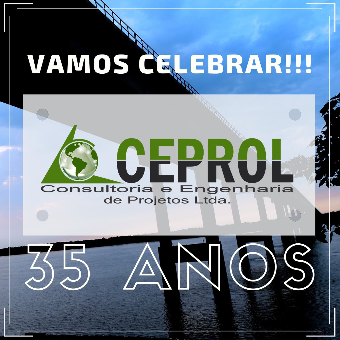 ceprol's tweet photo. 🌎Desde 1984 trabalhando com alta competência técnica para atender nossos clientes superando desafios! https://t.co/0lbguwC9PV
