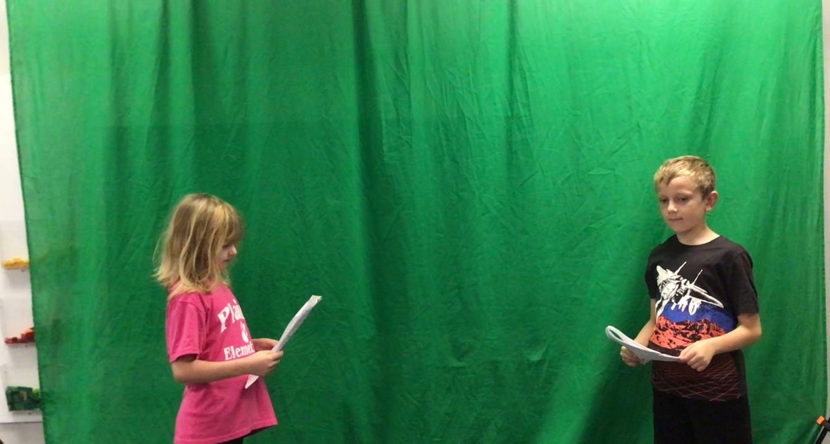 wsmithpes's tweet photo. So much fun watching our reader's theaters we have been working on all week then creating our settings with @DoInkTweets #plainstigers https://t.co/og9kNvzmiy