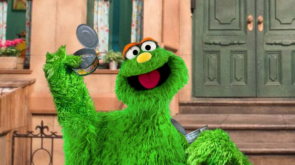 TheOnion's tweet photo. ‘Sesame Street’ Introduces Paranoid-Schizophrenic Muppet To Educate Kids About Pat Sajak Stealing Your Empty Tuna Cans https://t.co/GBKWf9ES1l https://t.co/0fMwXj34Ms