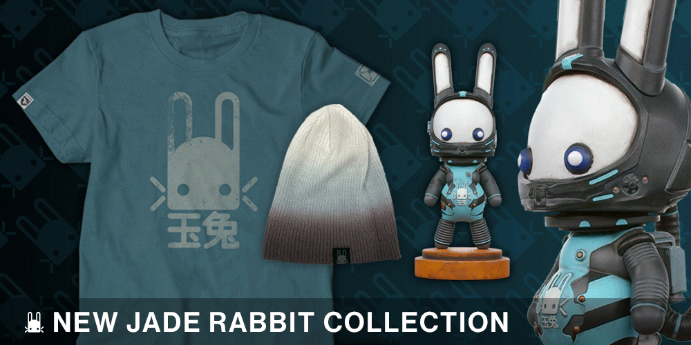 Jade Rabbit T-shirt by Jade Rabbit , Destiny , Emblem Jade Rabbit Splatte.....