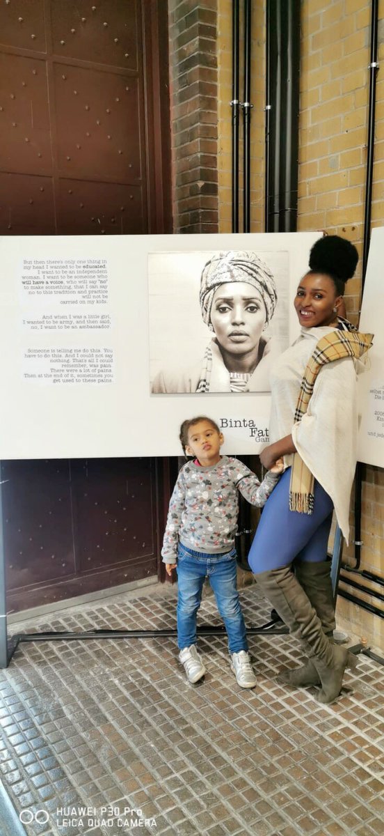 _Bintafatty's tweet photo. “You or any of ur family members may not ve practiced female genital mutilation, but that is not enough reason to keep silent about it. You need to speak out against it to discourage others from the practice” thanks Antje Pohsegger for such great Work #breakoffFGM #breakingblades https://t.co/t9TqpaaoVu
