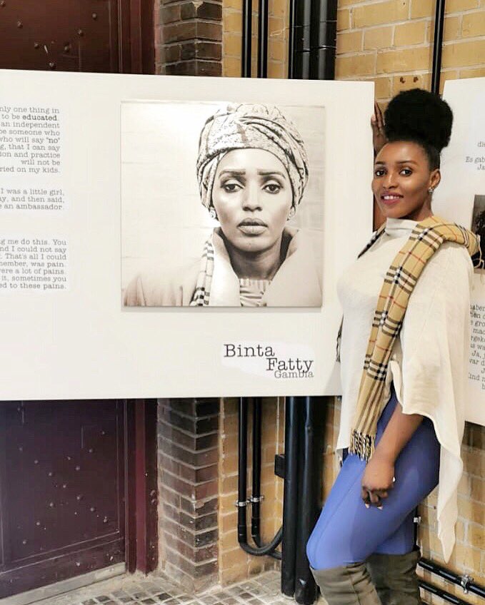 _Bintafatty's tweet photo. “You or any of ur family members may not ve practiced female genital mutilation, but that is not enough reason to keep silent about it. You need to speak out against it to discourage others from the practice” thanks Antje Pohsegger for such great Work #breakoffFGM #breakingblades https://t.co/t9TqpaaoVu