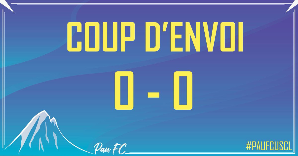 PauFootballClub's tweet photo. 0' Coup d'envoi ici au Nouveau Stade entre les Palois et l'@uscl_football comptant pour la 12ème journée du @Ch_National !
Match retransmis par les 6 caméras de @CanalplusSport devant un public venu nombreux !
Allez le Pau FC !
#PAUFCUSCL #NationalFFF https://t.co/JzqXSOgTj0