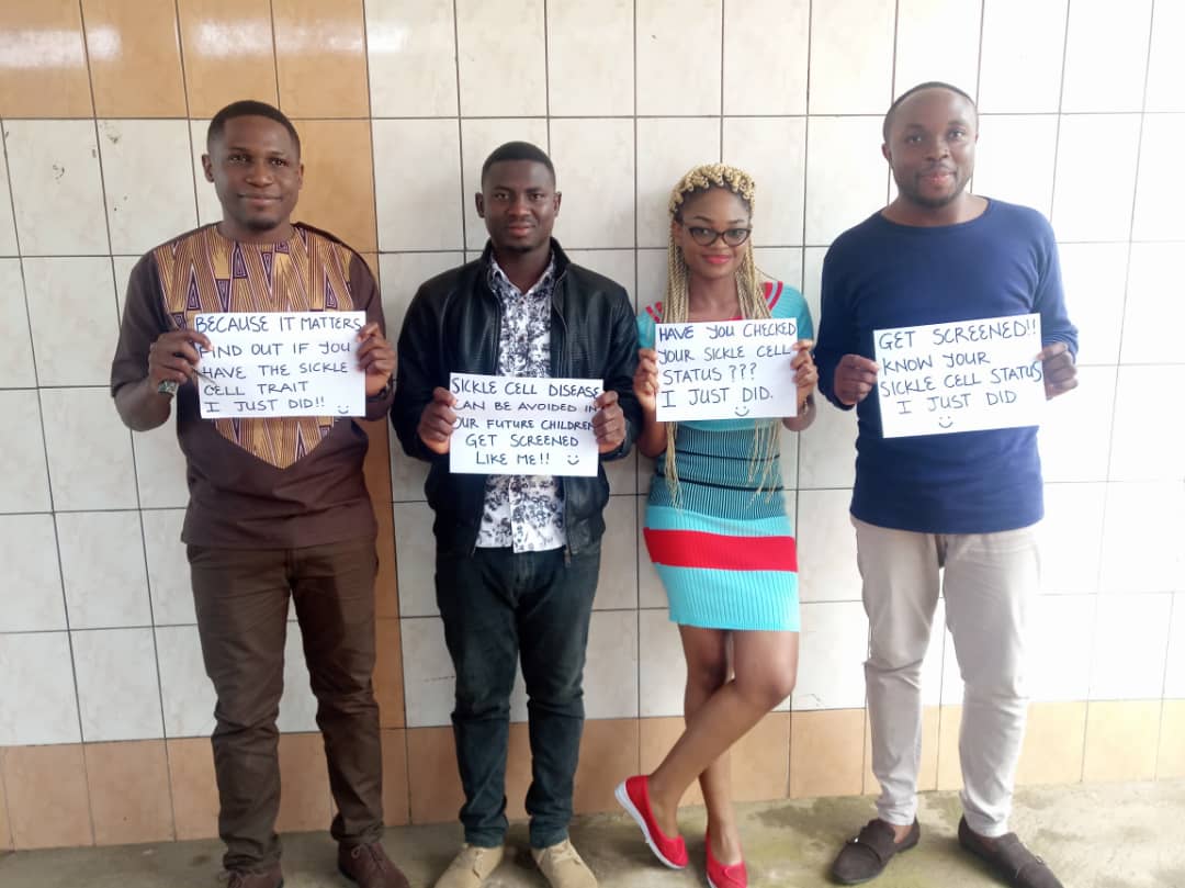 HeroCameroon's tweet photo. Hello guys!
Our #sicklecell campaign is still actively going on at the Solidarity Hospital, Buea.

Knowing your sickle cell status empowers you to make healthier choices every day.

We've screened over 200 people and here's what some people have to say.

#SickleCellAwareness https://t.co/VrxhHn9dNX