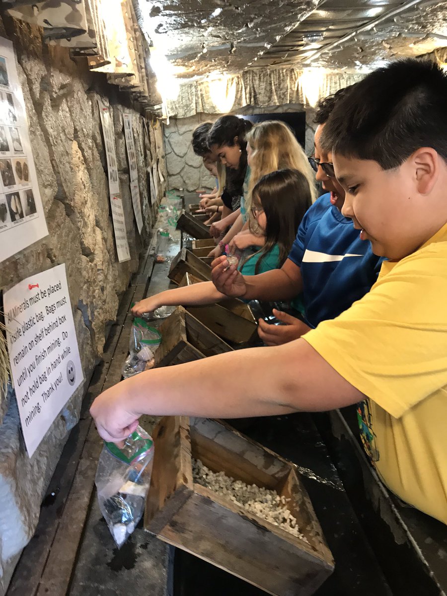 Gem Mining with Diamond Del! I have some future geologists!
