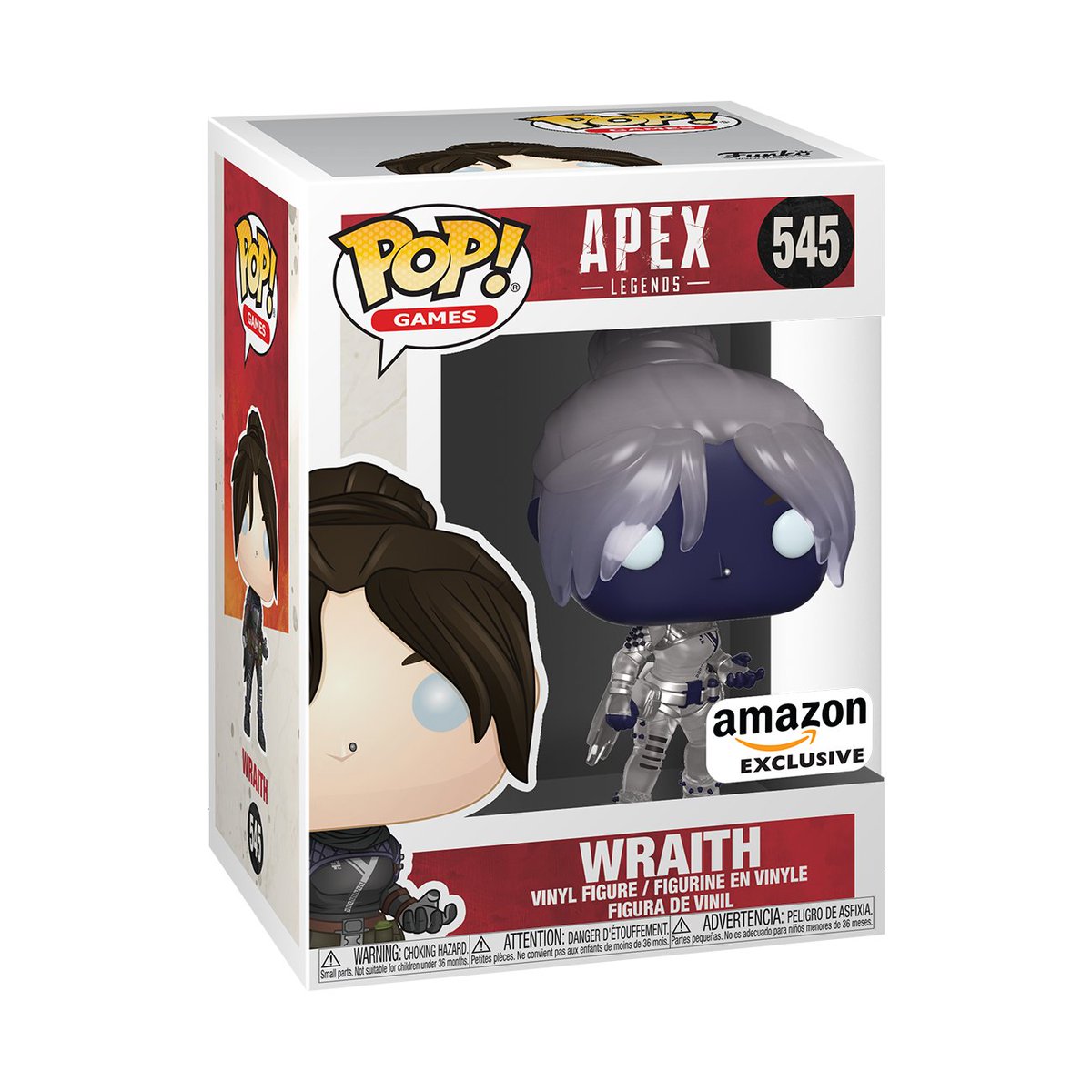Funko's tweet photo. RT &amp; follow @funko for a chance to WIN a @Amazon exclusive @PlayApex Wraith Pop! 
#Funko #Pop #FunkoPop #Giveaway #ApexLegends https://t.co/sPDoRLNSjC