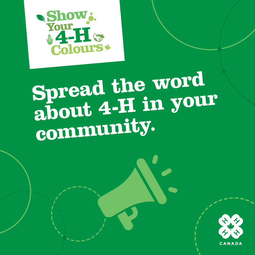 4HOntario's tweet photo. November 1 is Global 4-H Day! One of the ways you can celebrate is by showing your 4-H colours! #SY4HC Spread the word about 4-H in your community! #4His4me #4Hforever #4HCanada https://t.co/D13wyLDq82