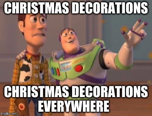 America:  November 1st....what a good time Halloween was last night, right!?

Stores: