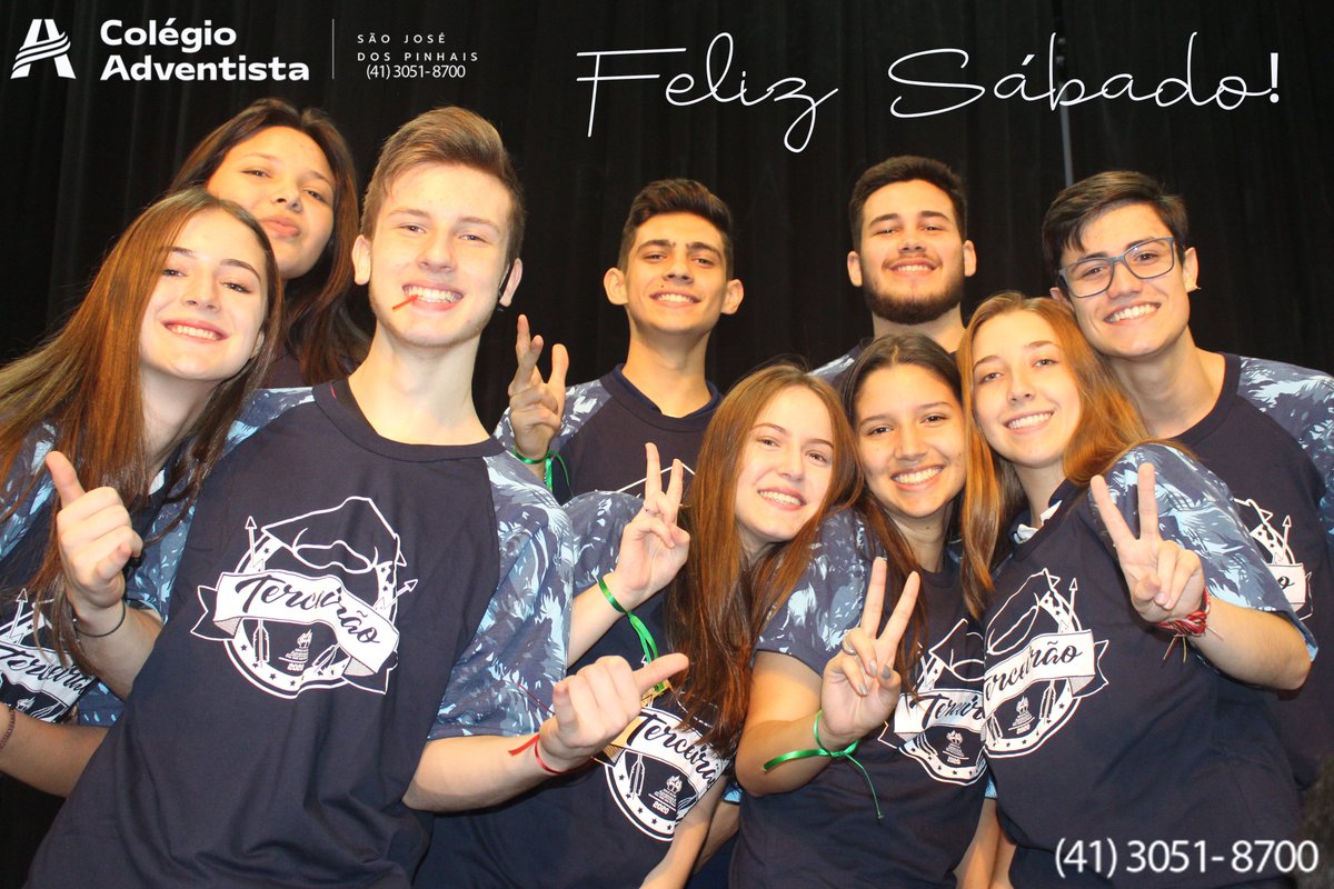 casjp_asp's tweet photo. #Feliz #Sábado
#educaçãoadventista
#muitoalémdoensino
#casjp #asp #usb https://t.co/MBAkOikivq