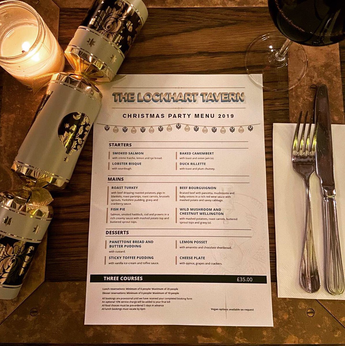 lockharttavern's tweet photo. Now taking bookings for Christmas parties... should that sort of thing be if interest 🍻🎄🍾🎁 https://t.co/XDGRiBeJW6