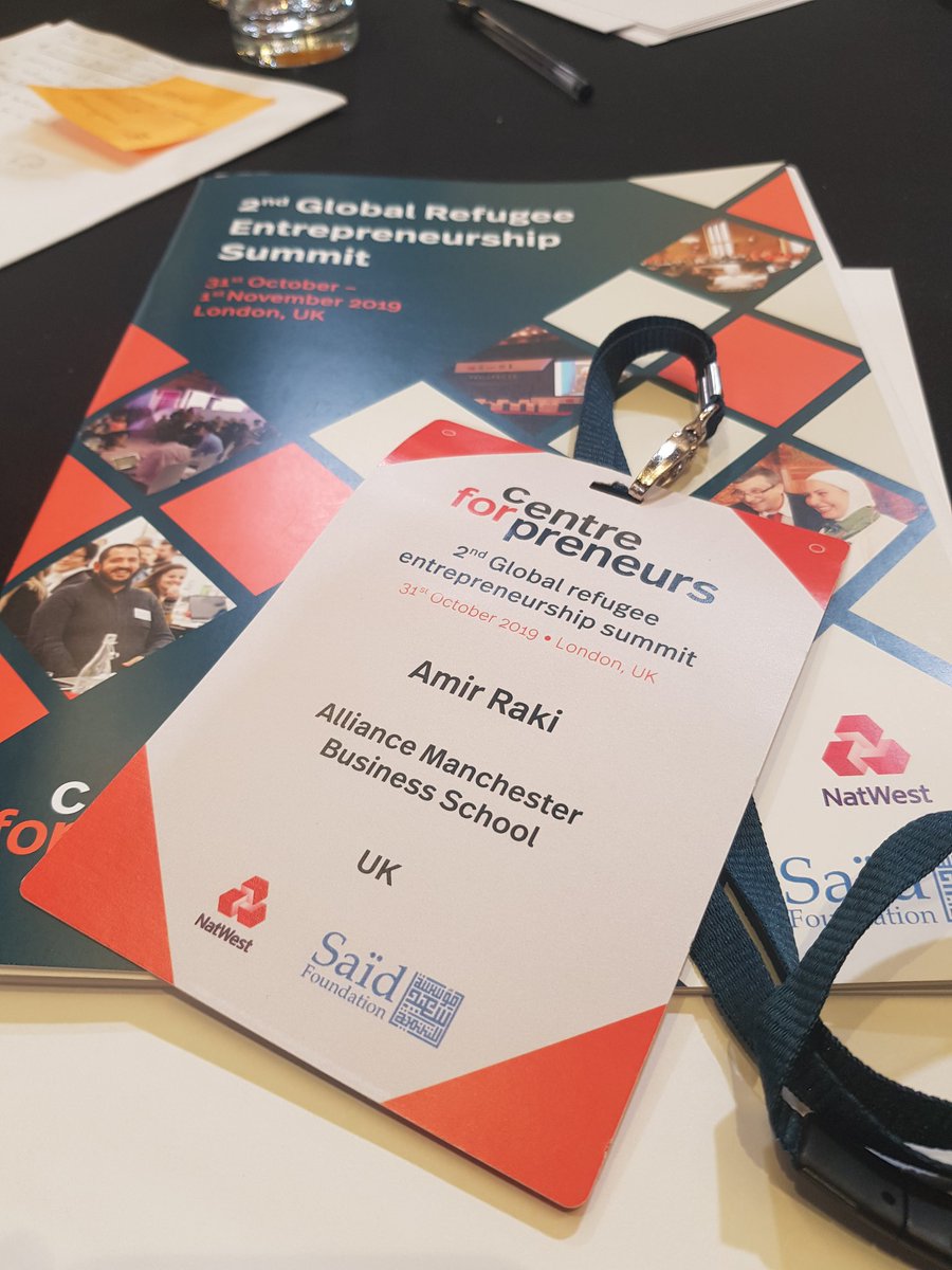 amirraki875's tweet photo. Two fantastic days of learning, sharing and networking at #CFErefugees Glubal Summit! Thank you @CFE_refugees for the opportunity, @smallsocialbiz for organising the research slam, and @monderram for the precious insight! https://t.co/FtEhx54b9p