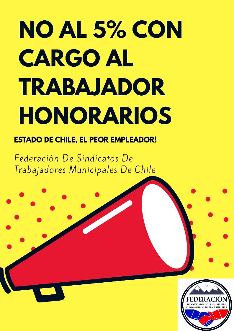 fetrahomuch's tweet photo. Estamos en un momento histórico... salgamos a defender nuestros derechos laborales! Se vienen cambios al FCM!!!es nuestro momento de contratos dignos. #ReformaLaboral #ChileDesperto https://t.co/PG3j2V0tq8