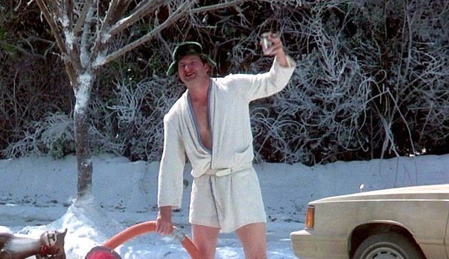 Never trust anyone who doesn't quote "Christmas Vacation" at least 10 times over the next 8 weeks.